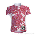 Custom Sublimation Full Zipper Dry Fit Women Cycling Jersey